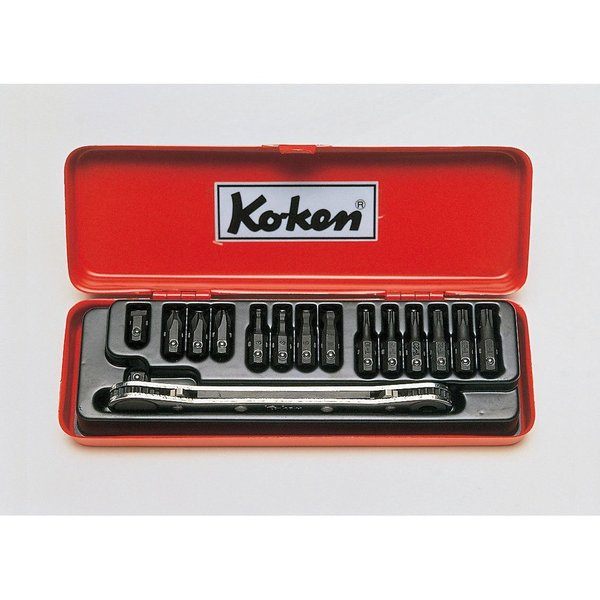 Ko-Ken Bit Set 15 pieces 1202